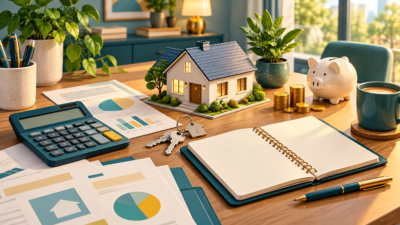 Planejamento de custos de compra e manutenção de um imóvel